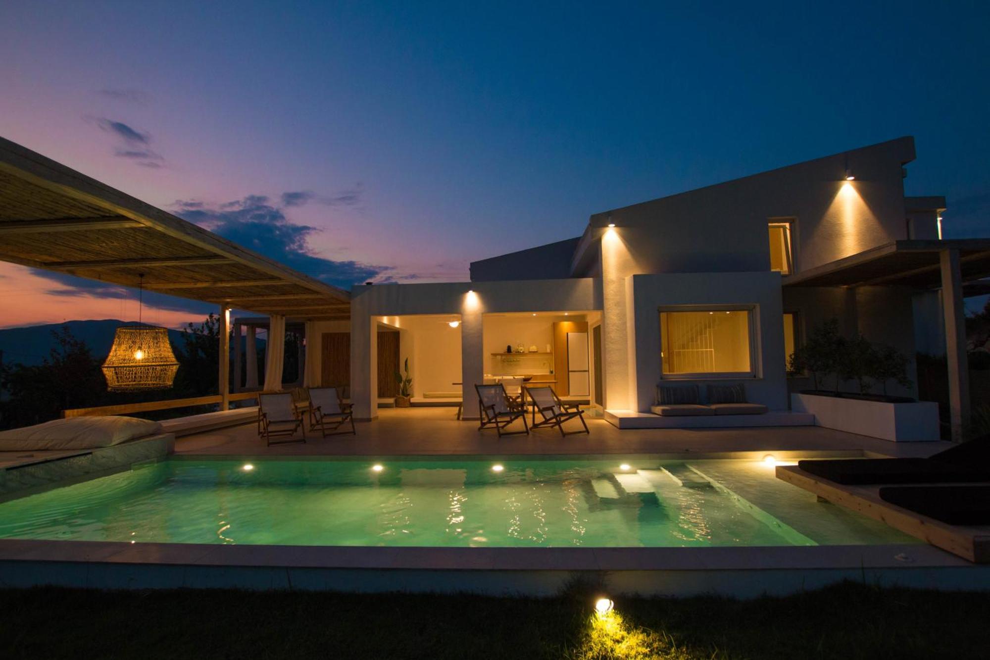 Aristotelia Gi - Premium Luxury Villas With Private Pools Олимпиада Экстерьер фото