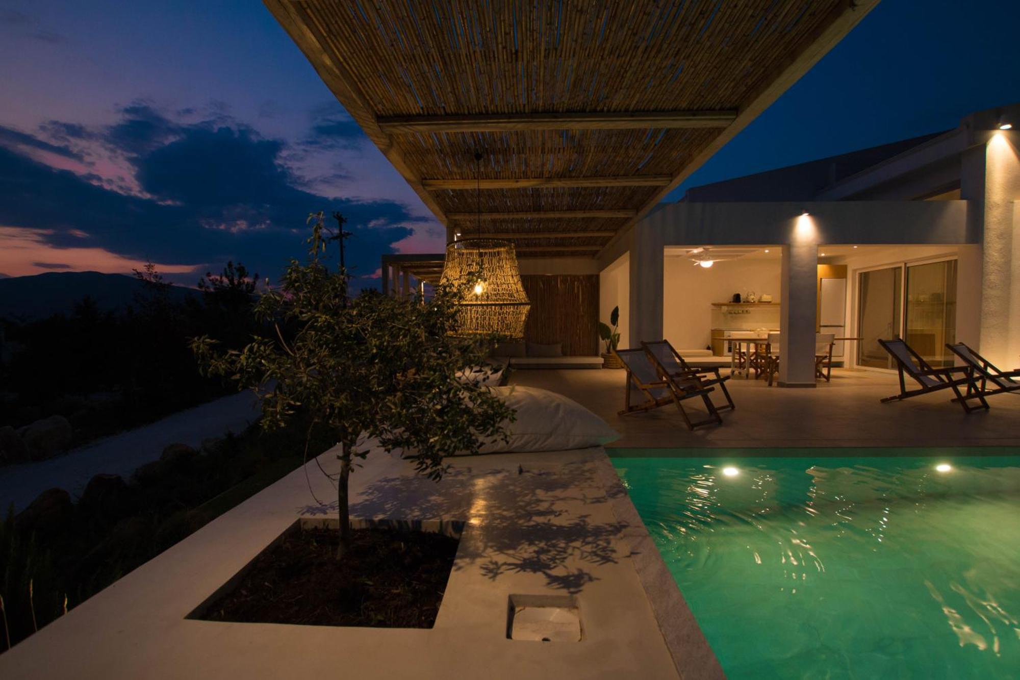 Aristotelia Gi - Premium Luxury Villas With Private Pools Олимпиада Экстерьер фото